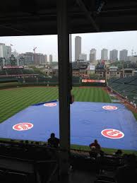 Wrigley Field Section 413l Row 6 Seat 1 Chicago Cubs Vs