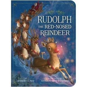 Rudolph the Red-Nosed Reindeer - (Classic Board Books) by Robert L May  (Board Book) : Target