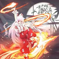 fujiwara no mokou 800x800 295 kb 東方 かわいい イラスト 立ち絵