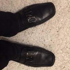 The 't's in vuitton nearly touch, noting how closely spaced those two letters are in contrast to the spacing used between the other letters in the name Louis Vuitton Shoes Are These Authentic Or Fake Poshmark