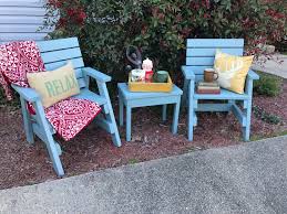This Is An Amazing Farmhouse Front Porch Chair And Table Set We Love The Color So Much We Have This Set On Ou Porch Chairs Custom Furniture Front Porch Chairs