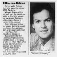 Michael Keaton in Johnny Dangerously.