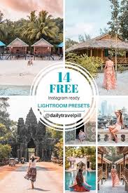 14 Free Travel Lightroom Presets Get Them Now Daily Travel Pill Lightroom Presets Free Presets Lightroom Cc Photo Editing Lightroom