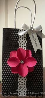 Stampin Connection Decorated Gift Bags Gift Bags Diy Paper Gift Bags