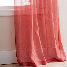 Ships free orders over $39. Sheer Linen Window Panel Coral Rose West Elm Sheer Linen Not The Color 40 Rose Curtains Linen Window Panel Curtains