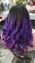 Unicorn Mermaid Purple Ombre Hair