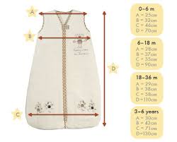 size chart baby sleeping bag baby sewing baby pillows