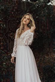 3d Cotton Lace And Silk Chiffon Flowy Wedding Dress Wedding Dress Trends Silk Chiffon Wedding Dress Wedding Dresses