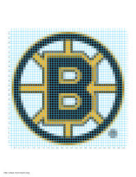 Boston Bruins Logo Chart Knitting Pattern Pdf Download Legal