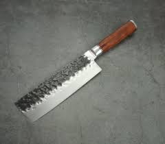 In addition, the set is also equipped with a sharpening steel for. China Hand Forged Hammered Pattern Knife Janpanese Style Kitchen Knife Set With Rosewood Handle Se 6521 China Janpanese Knife And Kitchen Knife Set Price