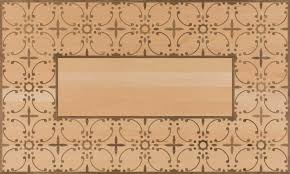 Paid $ 900.00+ taxes at olympia tile in toronto for it, asking $ 500.00 firm! Wood Floor Medallions Hardwood Floor Inlay By Oshkosh Designs