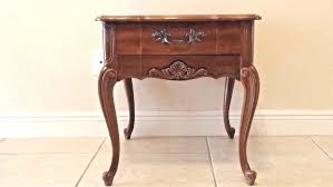 French Provincial Nightstand Made By Mersman Frenchprovincial Mersman Nightstand Entryway Tables Antiques