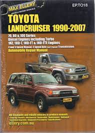 Toyota land cruiser prado 150 owner's manual. Toyota Land Cruiser 80 Series Owners Manual