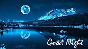 Hd Pics Photos Awesome Good Night Attractive Night Scenery Moon Landscape River Hd Quality Desktop Background Night Scenery Mountain Wallpaper Nature Wallpaper