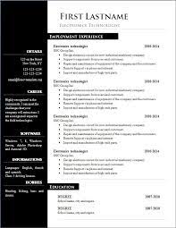 No need to use a. Free Cv Templates Microsoft Word Cv Templates New