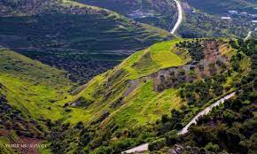 صورة جمال الطبيعة من عراق بورين في نابلس palestine travel natural landmarks