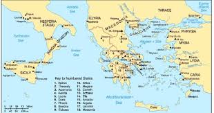 Map Still This Map Shows The Chief Cities And Divisions Of Ancient Greece Which Included Settlements In A Ancient Greece Ancient Greek City Ancient Greece Map