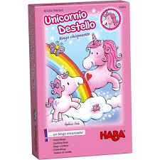 ¡juegos juegos de unicornios en línea y mucho más! Comprar Unicornio Destello Bingo Chispeante Juego De Mesa Para Ninos De Haba
