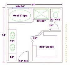 Image Result For Master Bathroom Floor With Walk In Closet Plan 12x7 Bathroom Plans Bathroom Floor Plans Master Bathroom Layout