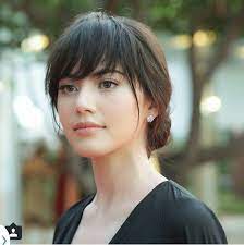 Bangs Hairstyle Mai Davika Thai Actress Cabelo Com Franja Cabelo Cabelo Lindo