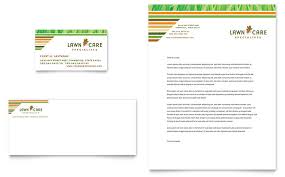 These professionals landscaping are capable of doing more than just mowing and watering the lawn, they are actually capable of doing other tasks since they were trained to understand the land area and the concept of spatial. Lawn Care Mowing Business Card Letterhead Template Word Publisher