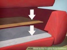 fix sagging couch, cushions