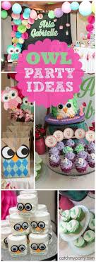 {wow!} owl themed first birthday, i know i've showed you my video for how to make these owl decorations, but i also wanted to share some of the party with you. Pin On Brookes 1st Bday