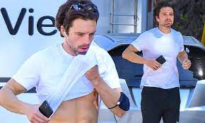Sebastian Stan Goes For A Jog In La After Discussing Whether He Would Play A Young Luke Skywalker Daily Mail Online