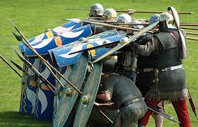 The romans adopted it when they switched from the military formation of the hoplite phalanx of the greeks to the. Crouch Order Taleworlds Forums