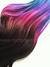 Blue And Pink Hair Tips