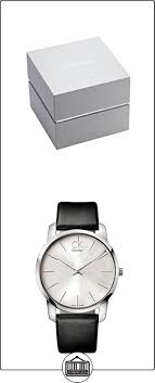 Calvin Klein Mira Hombre Ciudad Calvin Klein K2g211c6 Relojes Para Hombre Gama Media Alta Calvin Klein Leather Watch Mens Fashion