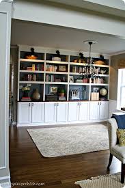 Wood and steel floating book shelves. Diy Built In Library Bookcases Built In Shelves Living Room Bookcase Diy Living Room Built Ins