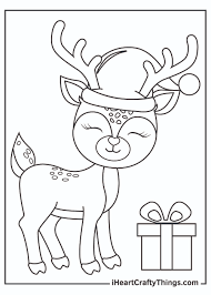 Get these free printable coloring pages today! Christmas Reindeers Coloring Pages Updated 2021