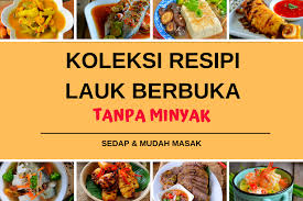 Spesial menu masakan diet ! Lauk Pauk Resepi Masakan Kampung