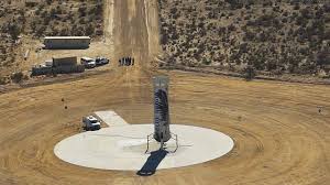 So far, spacex has managed to get its own reusable booster close to its barge platform, but hasn't nailed the landing yet. Jeff Bezos Blue Origin Rocket Took Off And Landed Again Wired