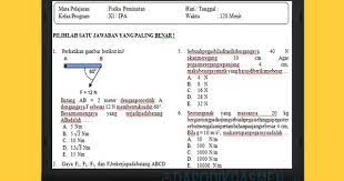 Maybe you would like to learn more about one of these? Soal Pat Ukk Fisika Sma Ma Kelas 11 Kurikulum 2013 Tahun 2019