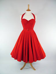Possible Bridesmaids Dress Made To Measure Red Full Circle Dress Detachable Straps Belt 110 00 Via E Full Skirt Dress Circle Skirt Dress Circle Dress
