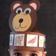 Brown Bear Brown Bear Sequencing Hats An Awesome Craftivity For Students To Put The Bear Crafts Preschool Brown Bear Brown Bear Activities Brown Bear Book