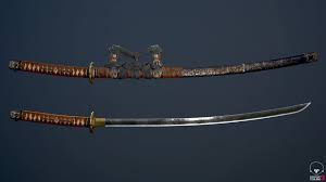 Artstation Katana Stephen Lxt Katana Samurai Armor Weapon Concept Art