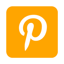 Orange Pinterest 3 Icon Free Orange Social Icons Pinterest Logo App Logo App Icon