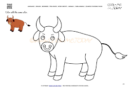 It's very sad that they have gotten a bad reputation. Example Coloring Page Bull Color Picture Of Bull