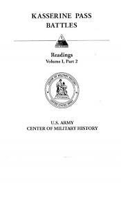 Find the best information and most relevant links on all topics related tothis domain may be for sale! Kasserine Pass Battles Readings Us Army Center Of Military