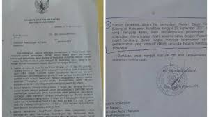 Saya yang bertanda tangan dibawah ini dengan ini saya mengajukan permohonan maaf kepada yang mulia seluruh pimpinan mahkamah agung. Ini Isi Surat Permohonan Maaf Mendagri Ke Dpra Serambi Indonesia