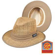 Matte Seagrass Safari Upf 50 Sun Hat Panama Jack
