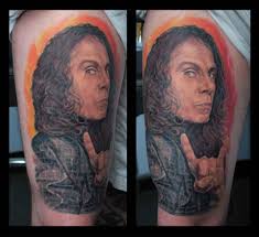 Stand up and shout for dio maniacs blast some ronnie! he also added these hashtags: Pin On Rock Metal Tattoos