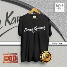 Cara pintar membuat ide desain baju distro yang original gambar desain baju distro, adakah cara cepat membuat desain kaos distro ada tapi terlalu biasa desain gambar artwork se adanya tanpa ada perbandingan variasi desain dan. Kaos Distro Pria Wanita Original Orang Kampung Triple D Shopee Indonesia