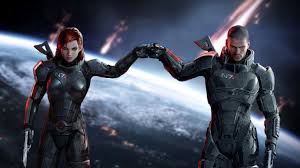 Mass effect legendary edition officially launches tomorrow, may 14th, on pc and consoles. Mass Effect Legendary Edition Panel Spawns Awesome Maleshep Vs Femshep Battle Game Informer