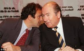 Image result for platini and blatter