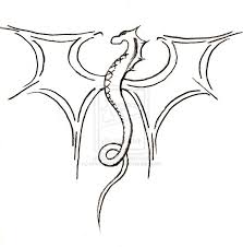 Pin By Isabel George On Things To Draw Simple Dragon Drawing Dragon Drawing Easy Dragon Drawings
