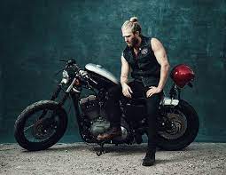 Bike Man Motorcycle Photography Motorcycle Photography Male Motorcycle Culture